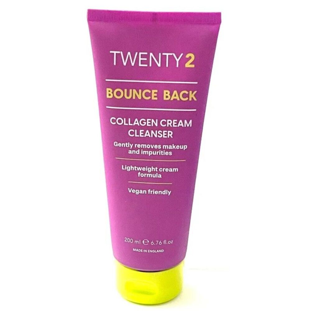 Twenty 2 Bounce Back Collagen Cream Cleanser 6.76 fl oz